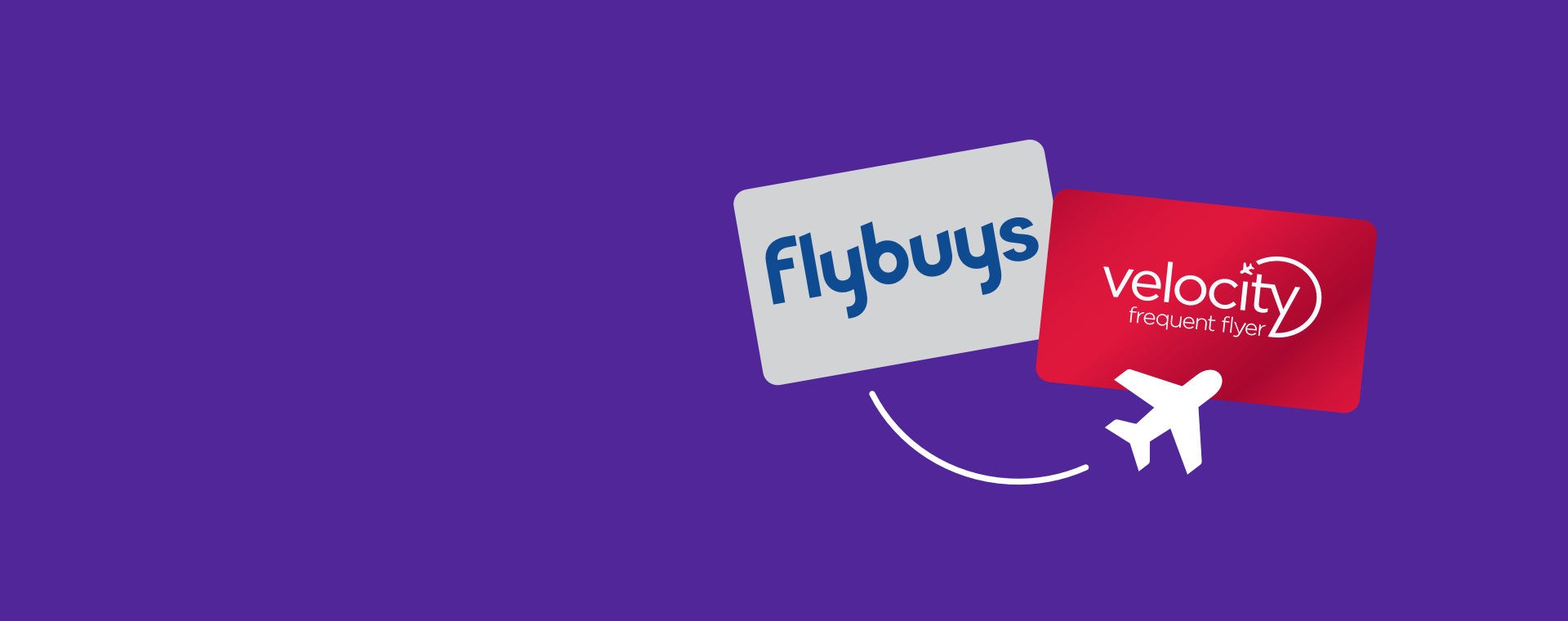 Flybuys and Velocity cards next to each other