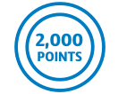1,000 points
