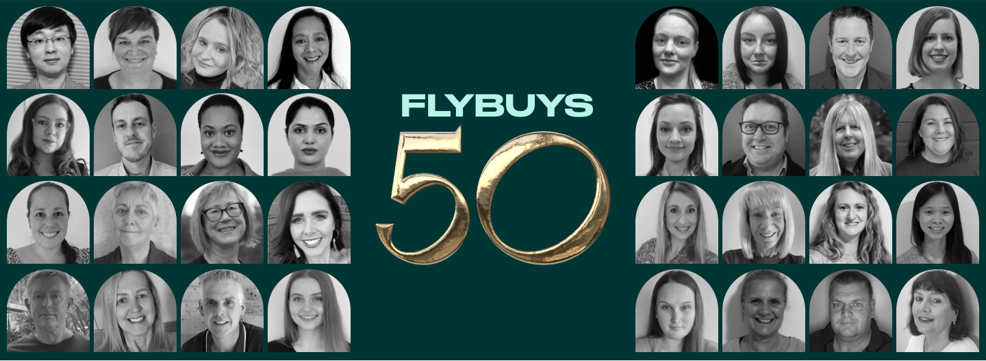 Image comprised of thumbnails of the top Flybuys members 10-40.