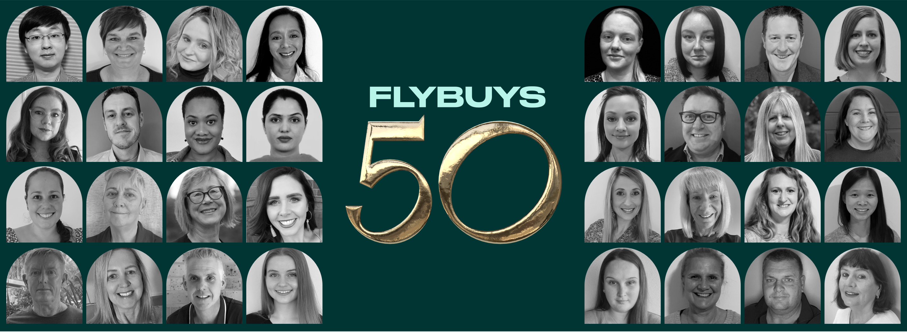 Image comprised of thumbnails of the top Flybuys members 10-40.