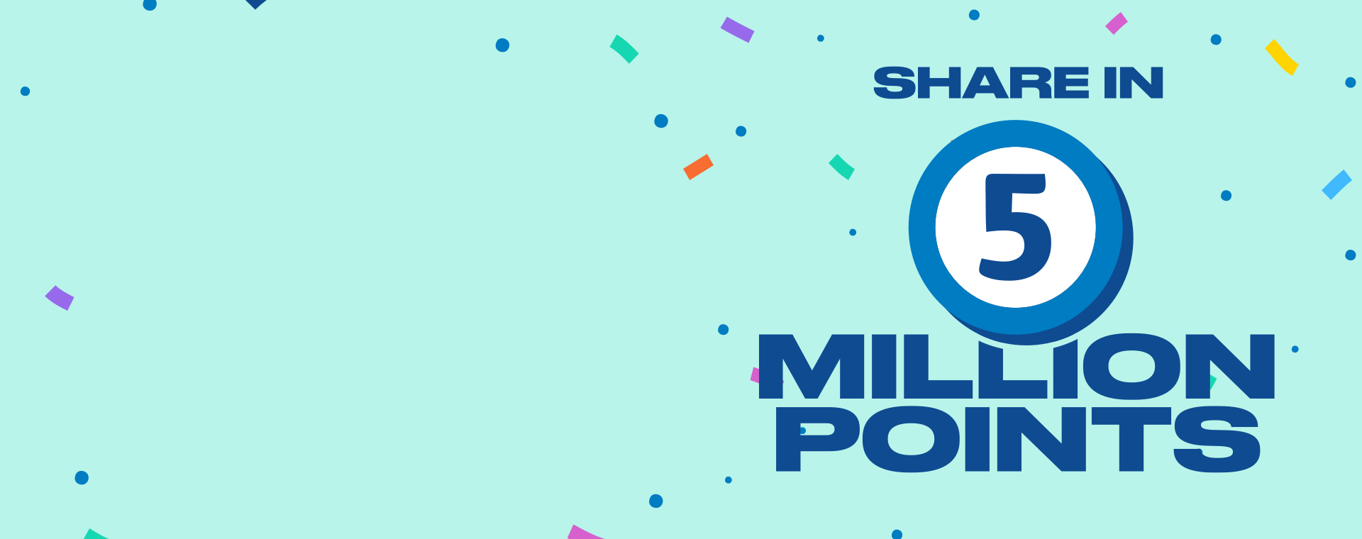 Share in 5 Million Points