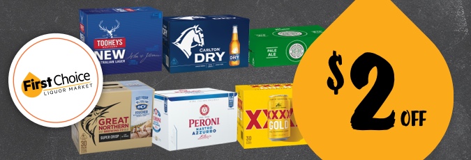 GET $2 OFF ANY CARTON OF BEER GET $2 OFF ANY CARTON OF BEER