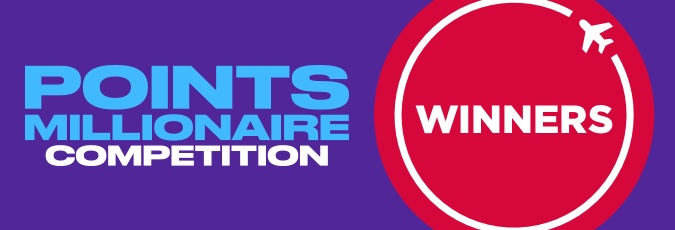 Points Millionaire competition Points Millionaire Competition Winners