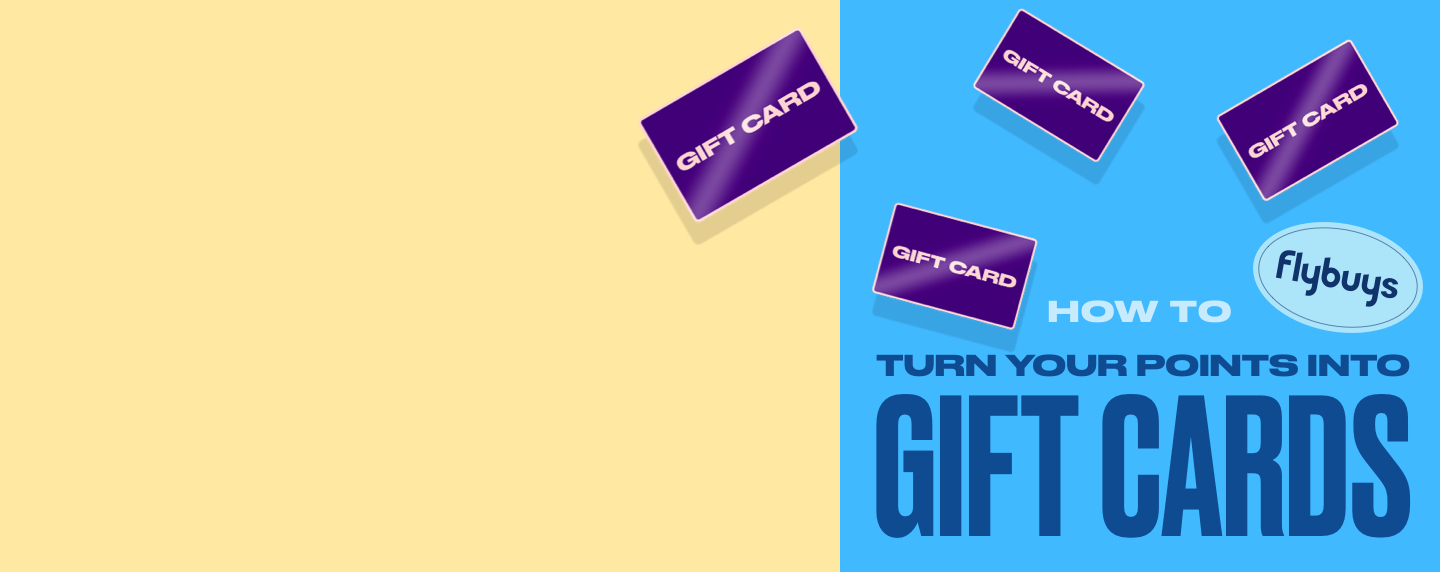 How to turn your points into gift cards