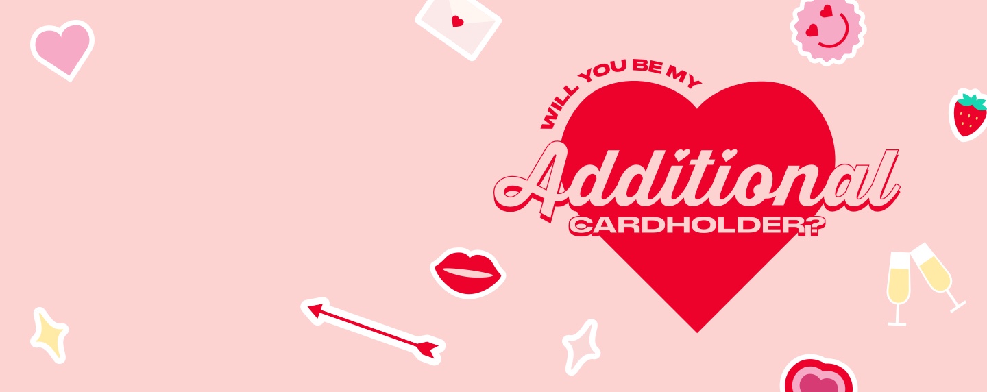 A red love heart against a pink background 