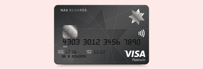 Got a NAB Rewards Credit Card? Image of a black NAB Rewards Credit