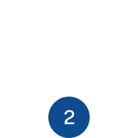 Number 2 in a blue circle