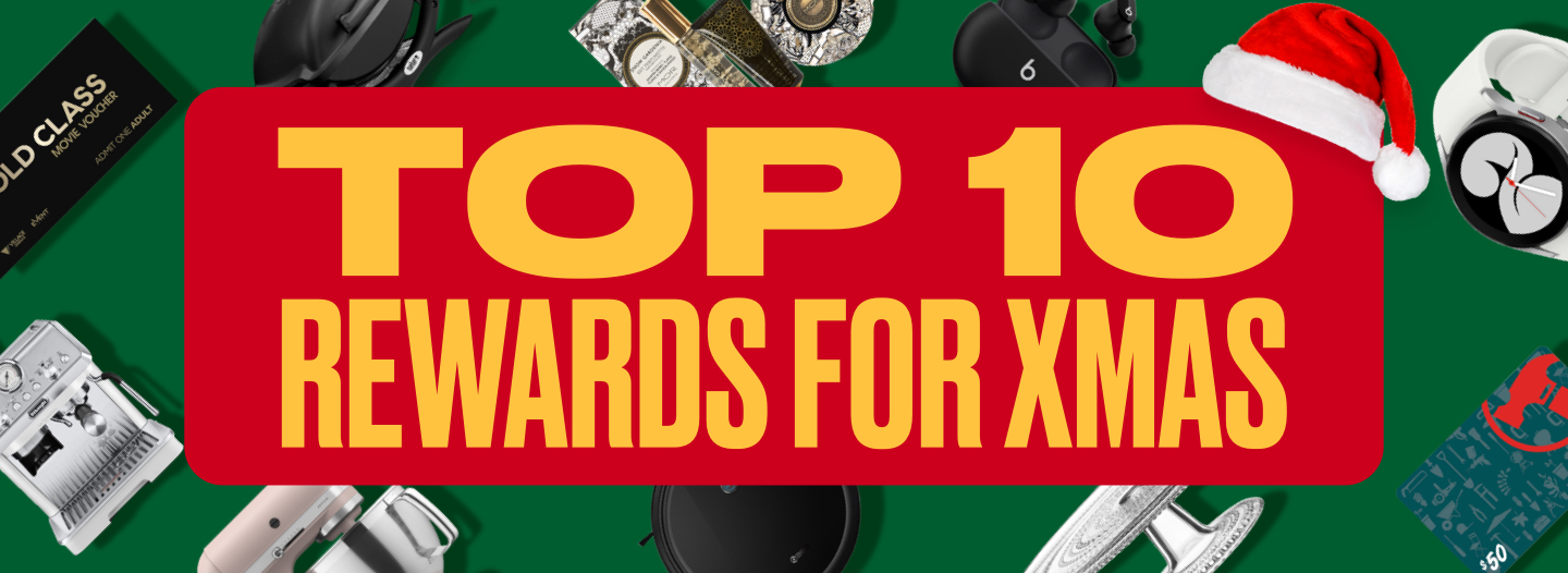 Top 10 rewards for xmas