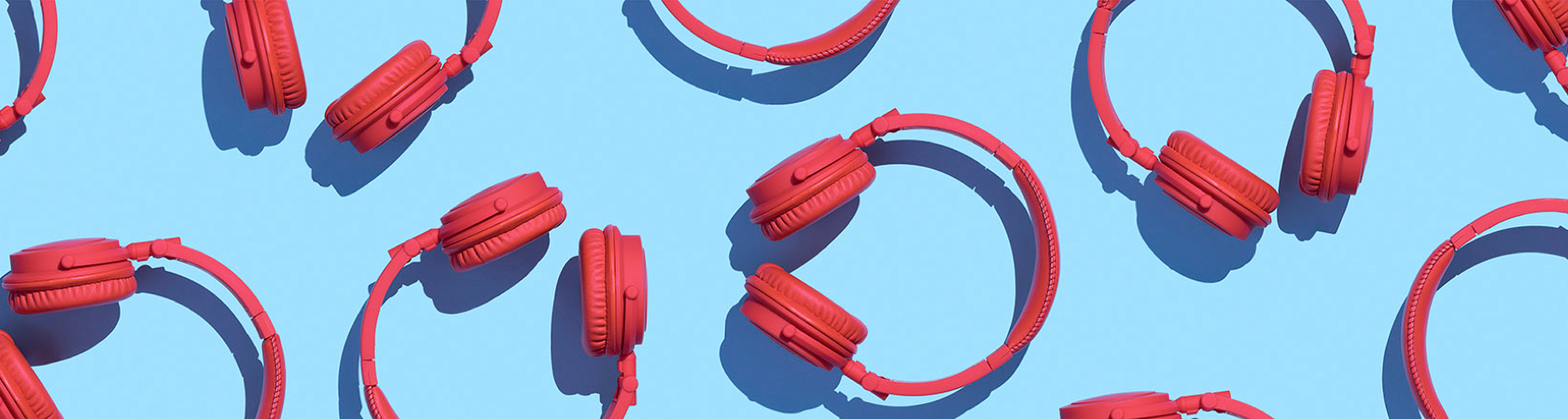 Group of headphones