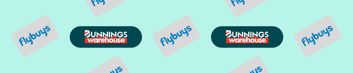 Flybuys and Bunnings logos