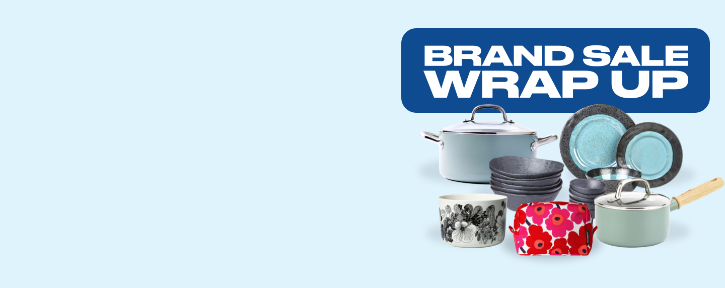 Brand wrap up with cookware
