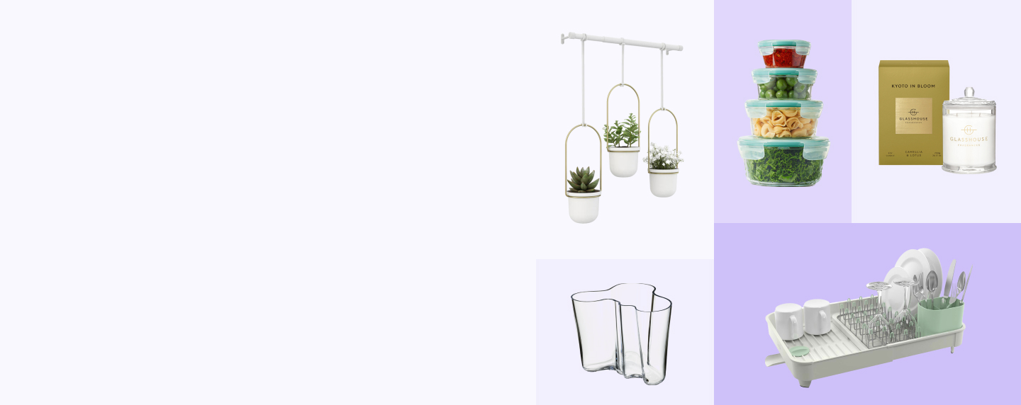 Homeware items from the Rewards Store