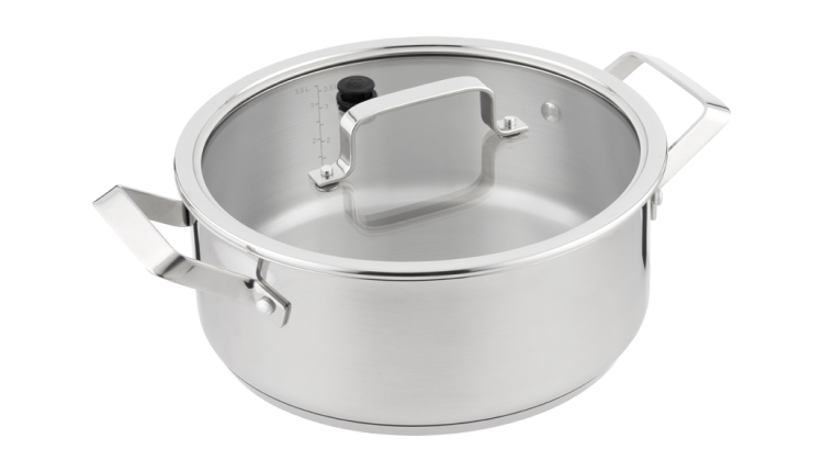 24cm Casserole Pan with Glass Lid 24cm Casserole Pan with Glass Lid