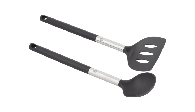 Set of 2 Kitchen Utensils MasterChef Scoop and Slotted Turner