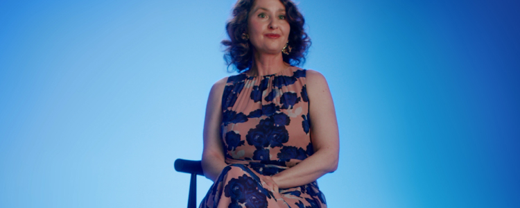 Flybuys 50 top 10 member Diana sitting on chair