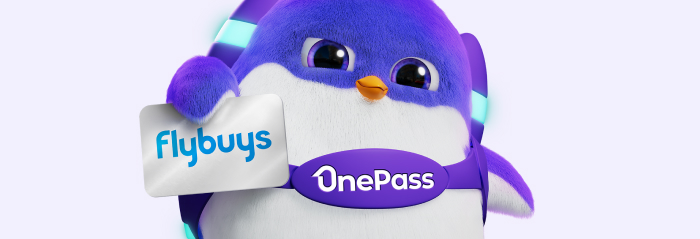 Don’t miss out on points Onesie holds Flybuys card