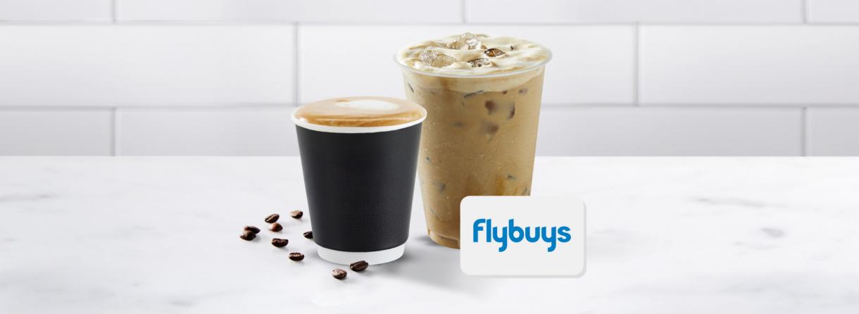 Coffee and Flybuys card