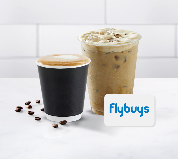 Coffee and Flybuys card
