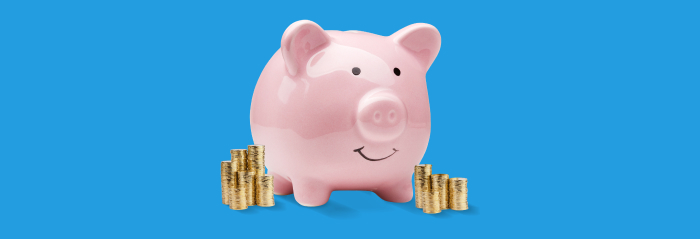 Charge up your points balance Piggybank
