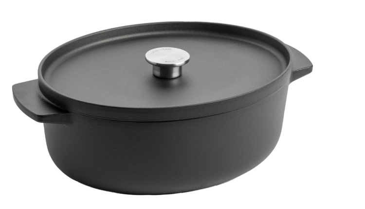Cast Iron Oval Casserole Dish with Lid Cast Iron Oval Casserole Dish with Lid