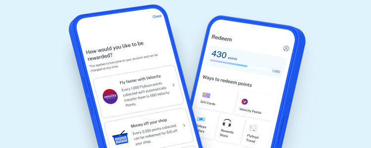 Reward and redeem with the Flybuys app