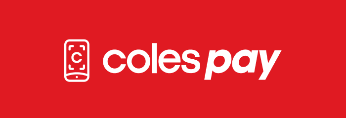 How to check out with Coles Pay Coles Pay logo on red background