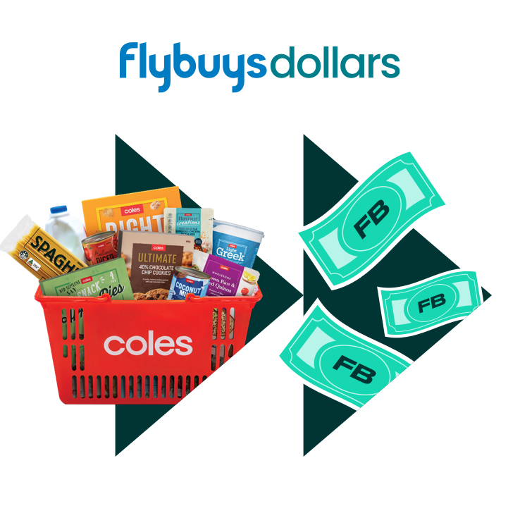 Shopping basket and Flybuys dollars 