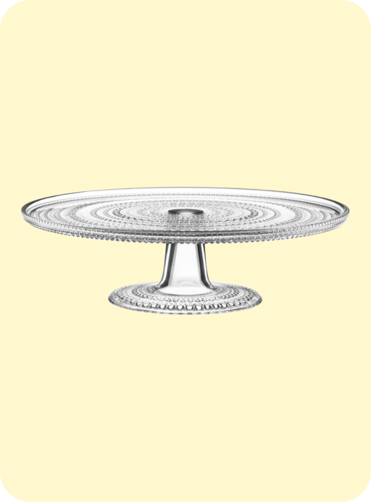 Iittala Kastehelmi cake stand